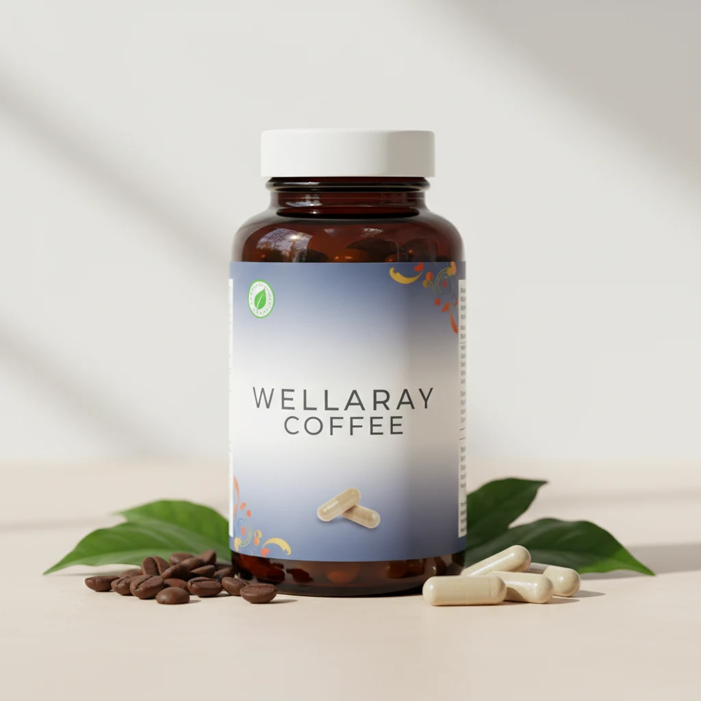 Wellaray Coffee Verpackung - Nahrungsergänzungsmittel mit L-Carnitin